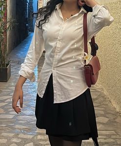 Black Tennis Wrap Skirt