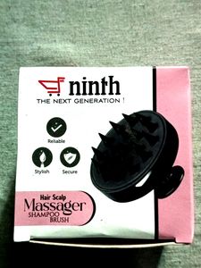 Hair Scalp Massager With Shampoo Brush With Body Brush Multitasker