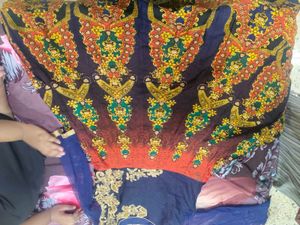 Embellished Navy Blue Lehenga Choli