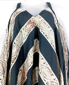 Black &amp; Cream Kaftaan Dress (Women)