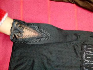 Elegant Black Embellished Top