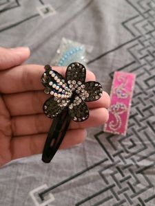 Sparkling Hair Clips Set