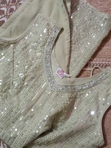 Sparkling Sequined Sharara set