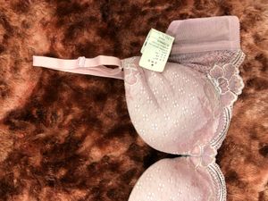 Elegant Lace Trim Bra
