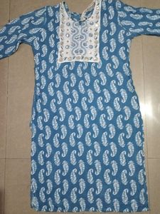 Blue Kurti For Women
