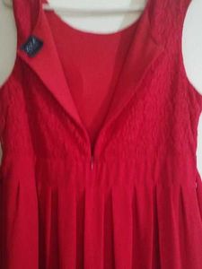 Elegant Red Maxi Dress