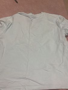 Light Blue V-Neck T-Shirt