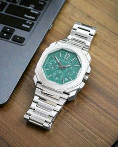 BVLGARI Octo Chronograph Watch Serpenti Tubogas 10