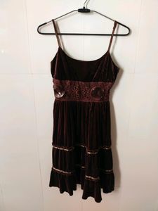 Velvet Short Dress