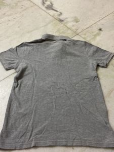 GREY POLO TSHIRT FOR WOMEN