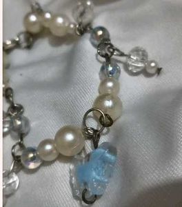 Charming Pearl &amp; Butterfly Charm Bracelet