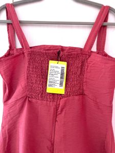Cute Dusty Rose Sleeveless Mini