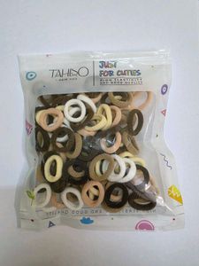 20 pairs cute Clips + 100 Bands Combo
