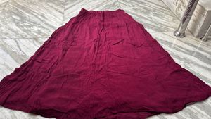 Elegant Maroon Lehenga Choli Set