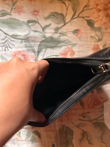 urbanic Chic Black Embossed Hobo Bag