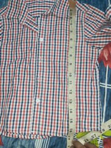 Boys Checks Shirt