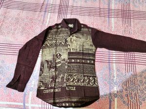 Men's Printed Casual Shirt