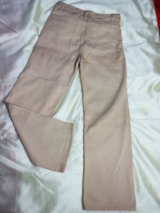 Women’s beige/tan straight-fit jeans