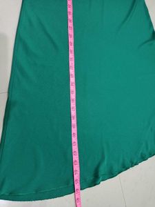 Elegant Green Night Maxi Dress Summer Wear