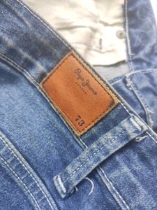 Blue Denim Ripped Shorts
