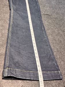 Trendy Melbon Wide Leg Jeans with Front Patch Pock
