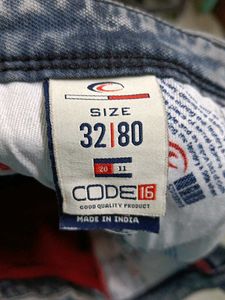 CODE 16 GREY JEANS FOR MEN