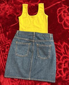 Denim Skirt