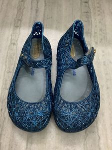 Sparkly Blue Jelly Mary Janes