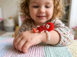 Cute Doll Charm Bracelet for Girls