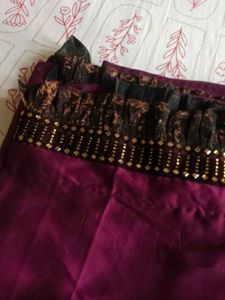 Beautiful Deep Pink Saree