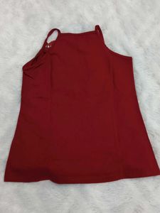 Lace Trim Spaghetti Strap top