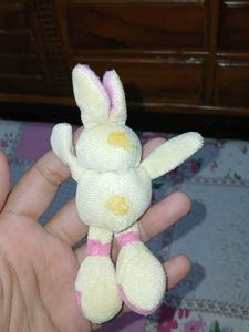 Cute Yellow Bunny Plush Toy 🎀