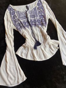 boho h&amp;m kurti top
