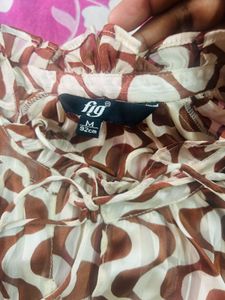 FIG Casual Printed Top
