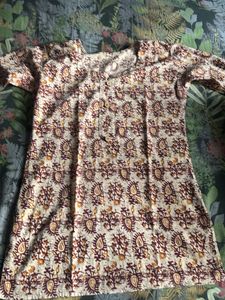 Bohemian Print Cotton short kurti