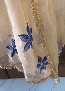 hand painted dupatta