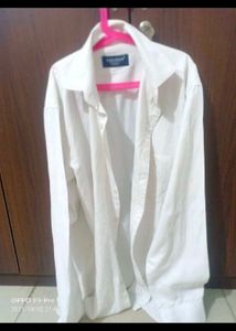 Classic White Button-Down Shirt