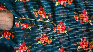 Price Dropped : Georgette Shirt &amp; Silk Salwar
