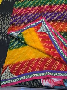 New  Saree With Blouse piece