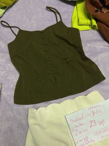 pomelo Olive Camisole Top32-34