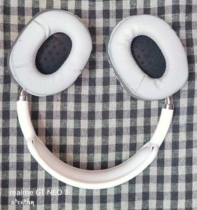 Wireless Silver Headphones