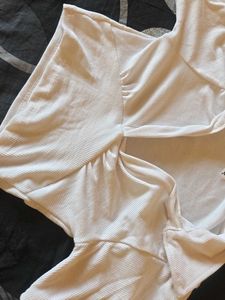 White Crop Top
