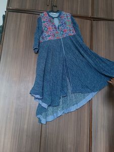 Biba High Low Design Kurta 38 Size