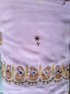 New Light Weighted Embroidery Saree