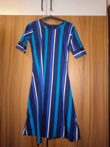 Striped Midi Dress