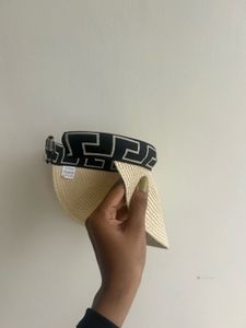Stylish Straw Visor Hat