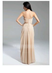 Elegant Beige Formal Gown