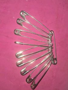 Set of 10 Safety Pins