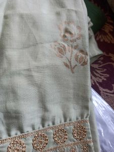 Elegant Green Embroidered Kurta Set