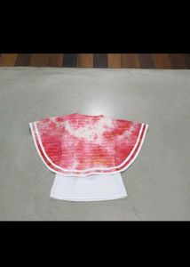 Stylish Ombre Poncho Top